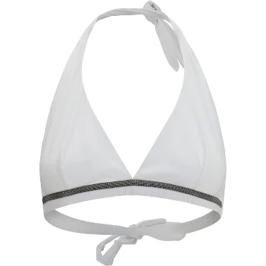 White Polyamide Bikini