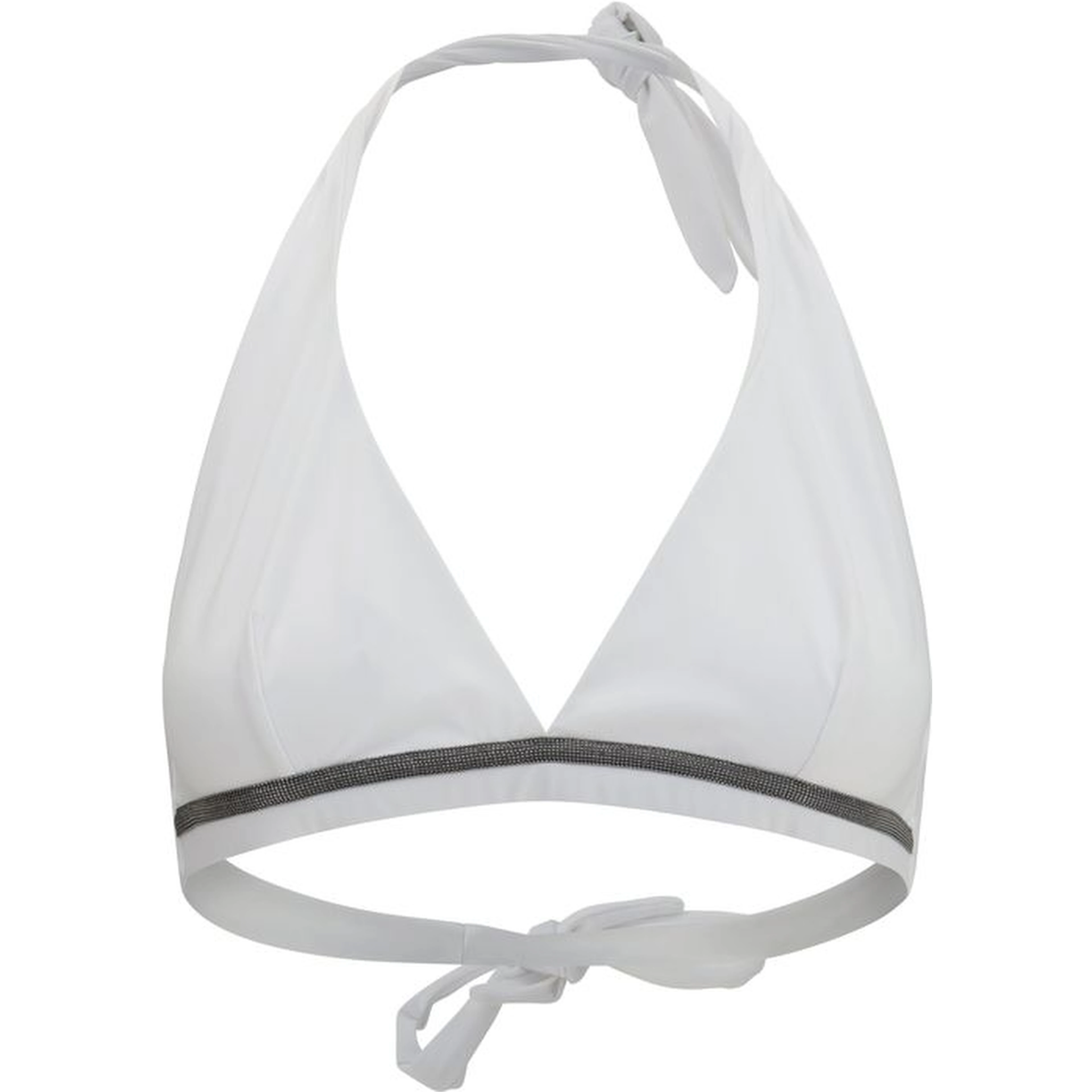 White Polyamide Bikini