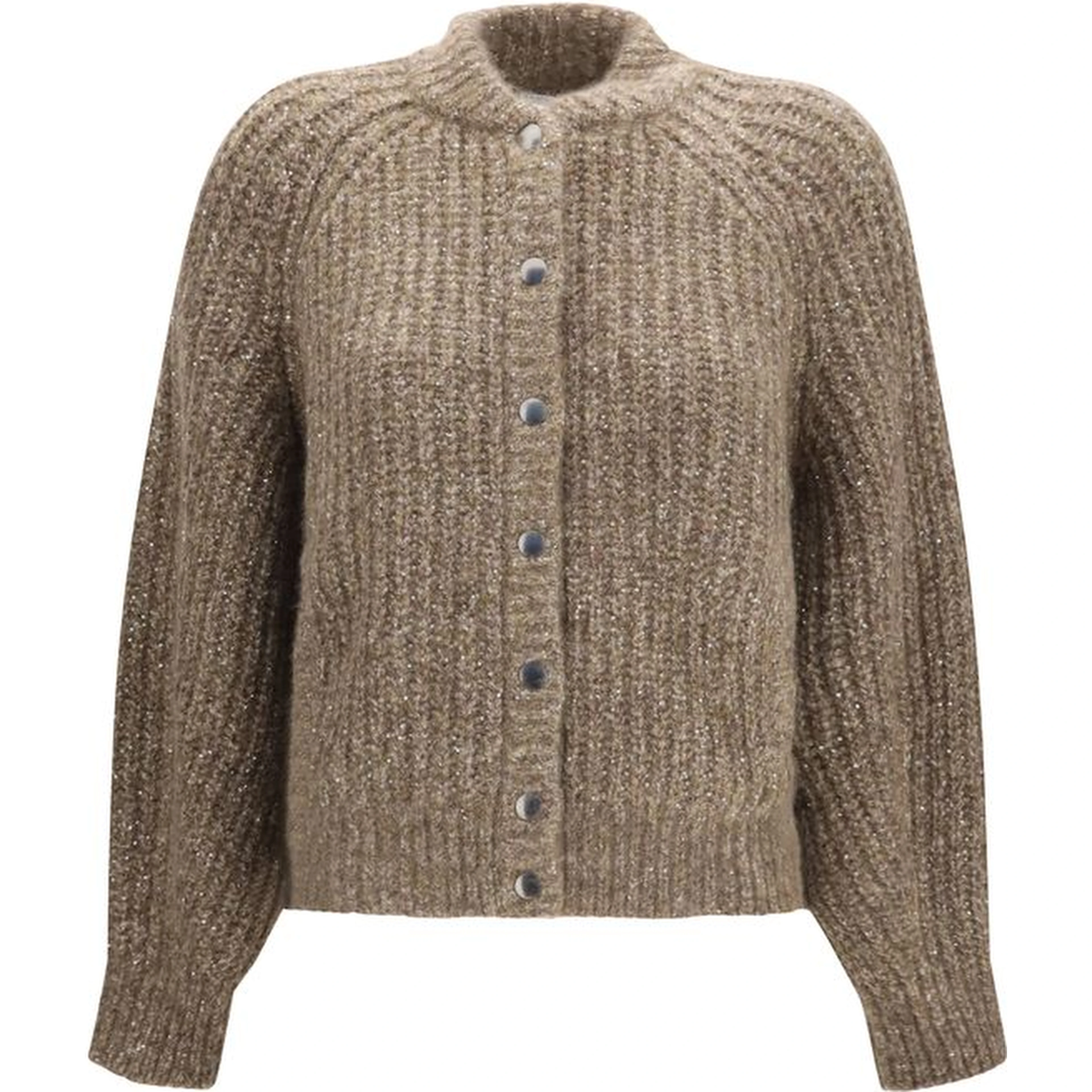 Brown Cashmere Cardigan