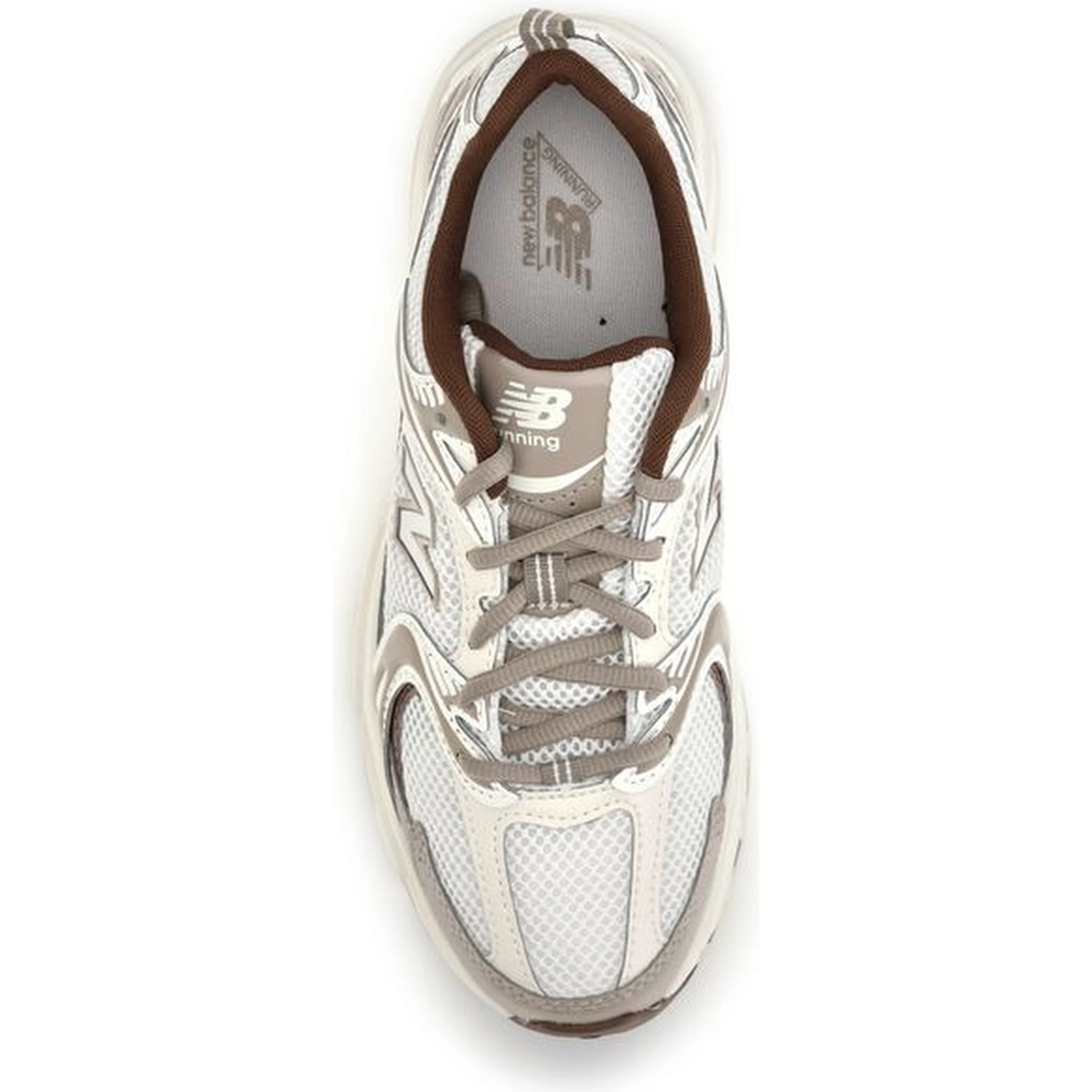Silver Fabric Athletic Sneakers