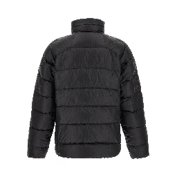 Black Nylon Full-Length Jacket