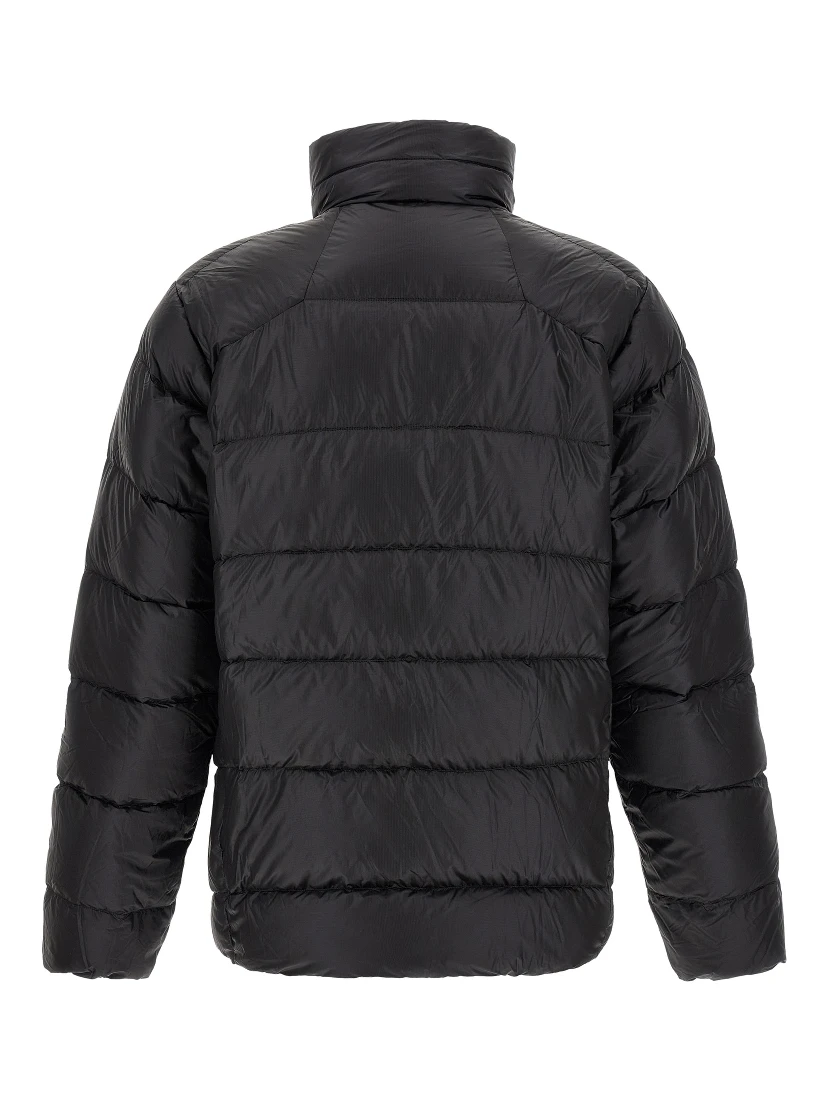 Black Nylon Full-Length Jacket