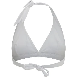 White Polyamide Bikini