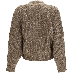 Brown Cashmere Cardigan