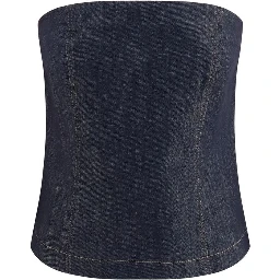 Blue Cotton Bodysuit