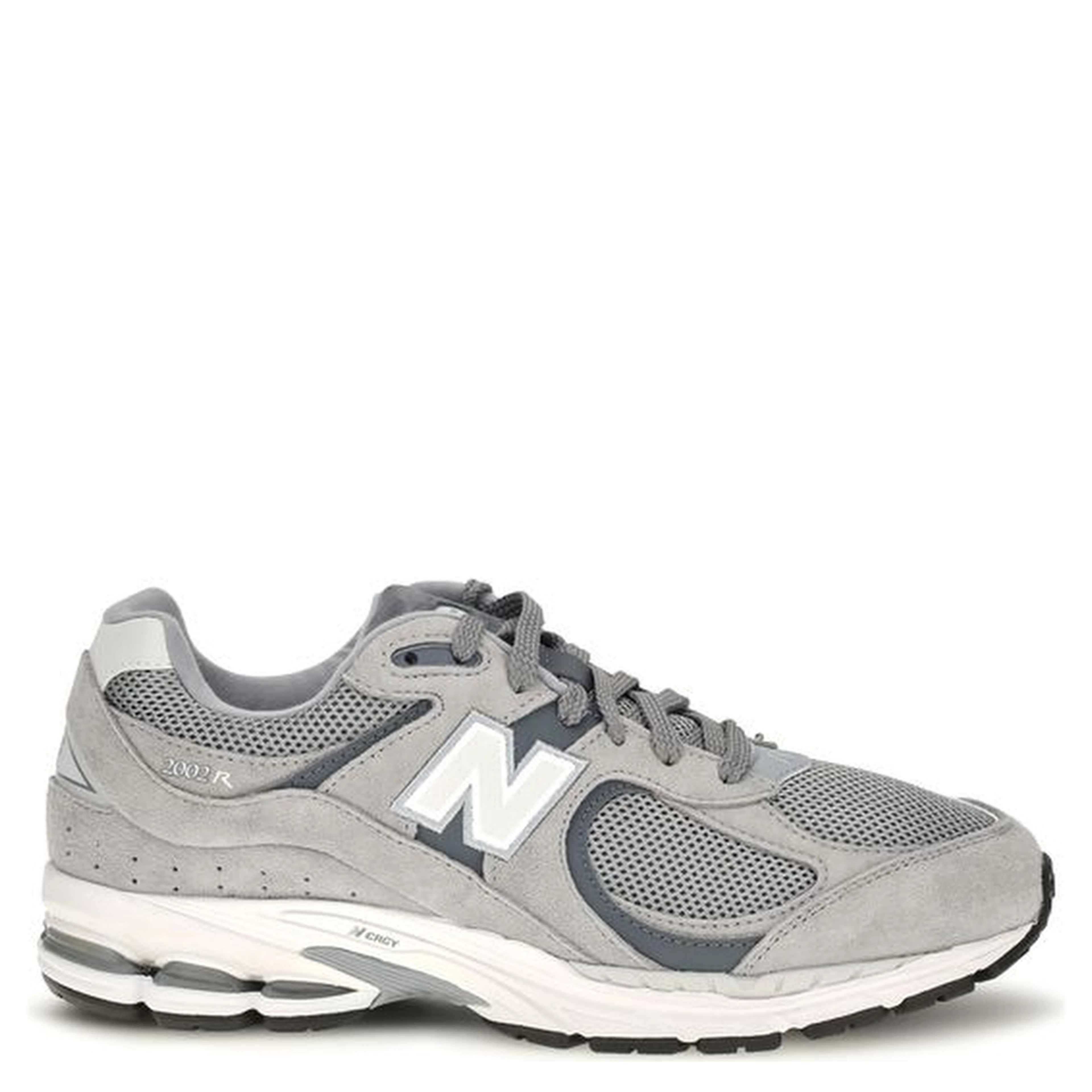 Gray Polyester Athletic Sneakers