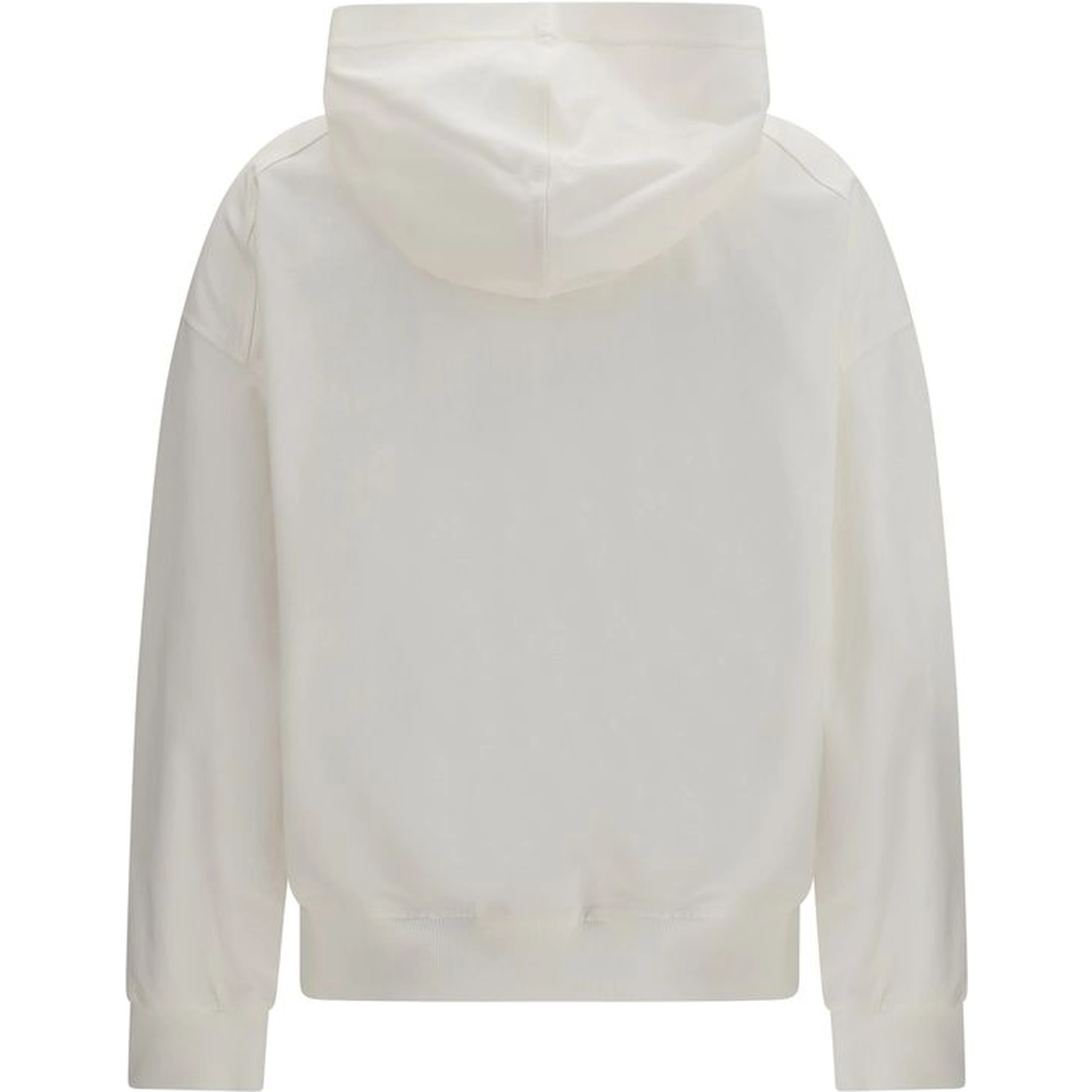 White Cotton Sweatshirt