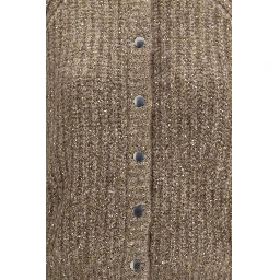 Brown Cashmere Cardigan
