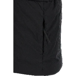 Black Polyamide Sleeveless Jacket