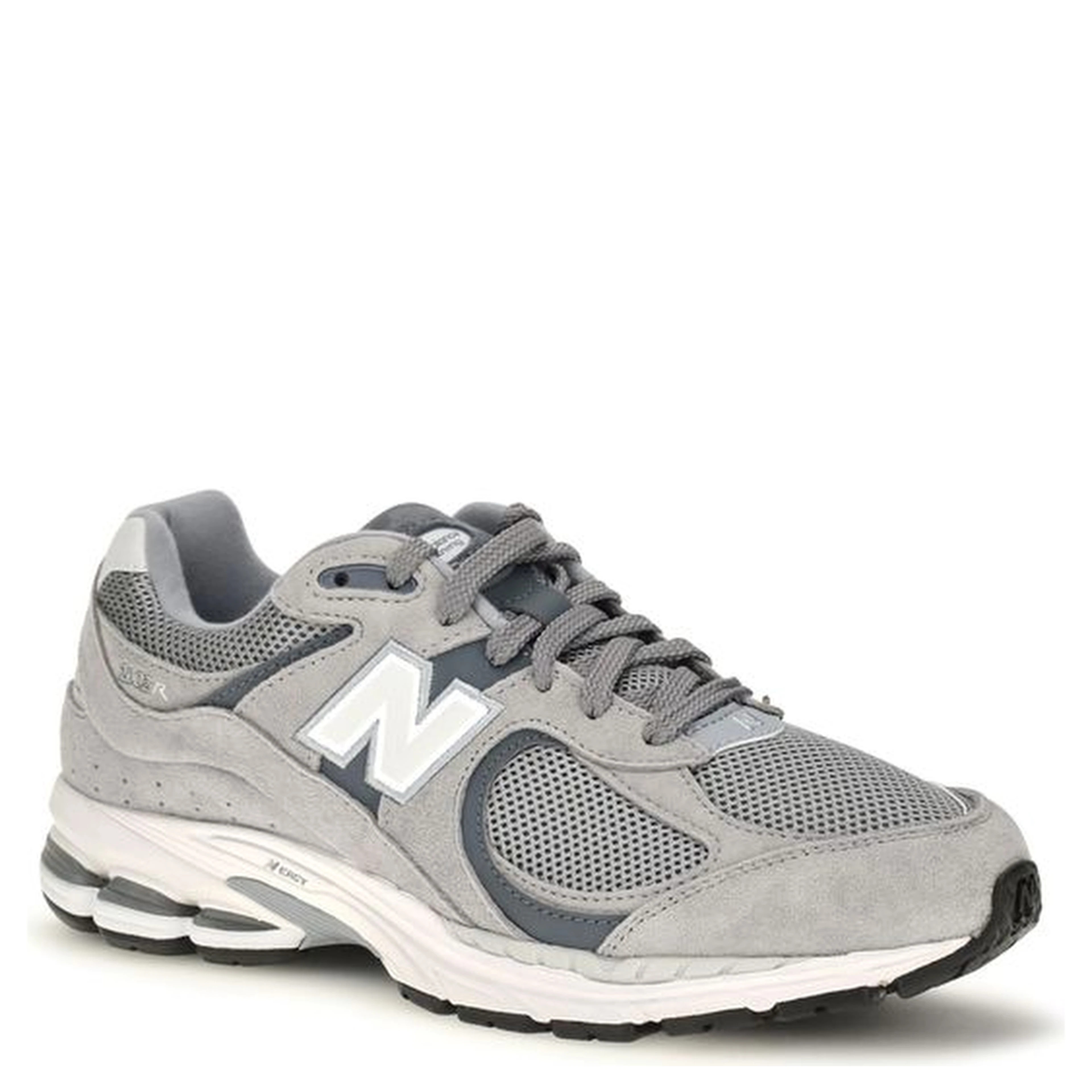 Gray Polyester Athletic Sneakers