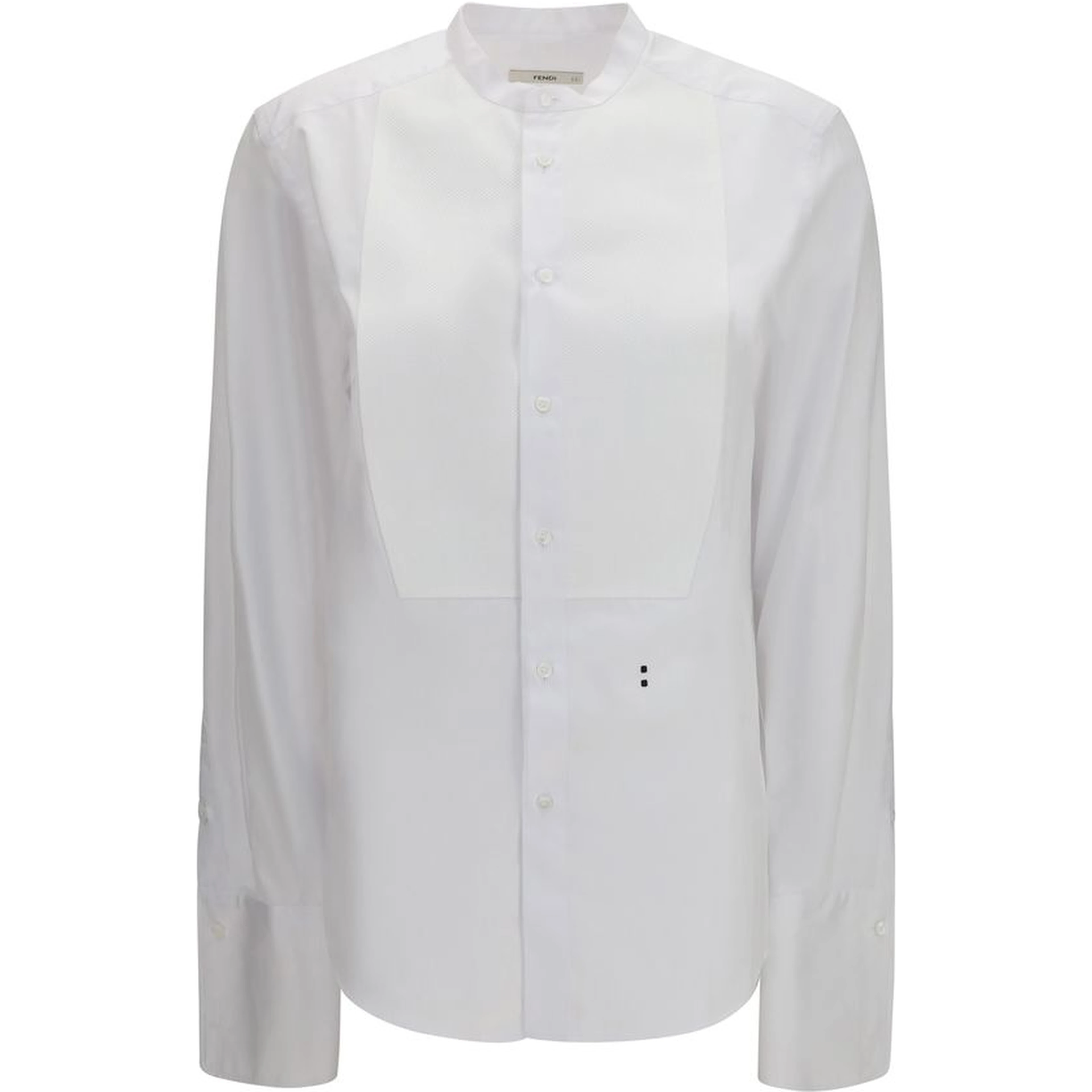 White Cotton Dress Shirt