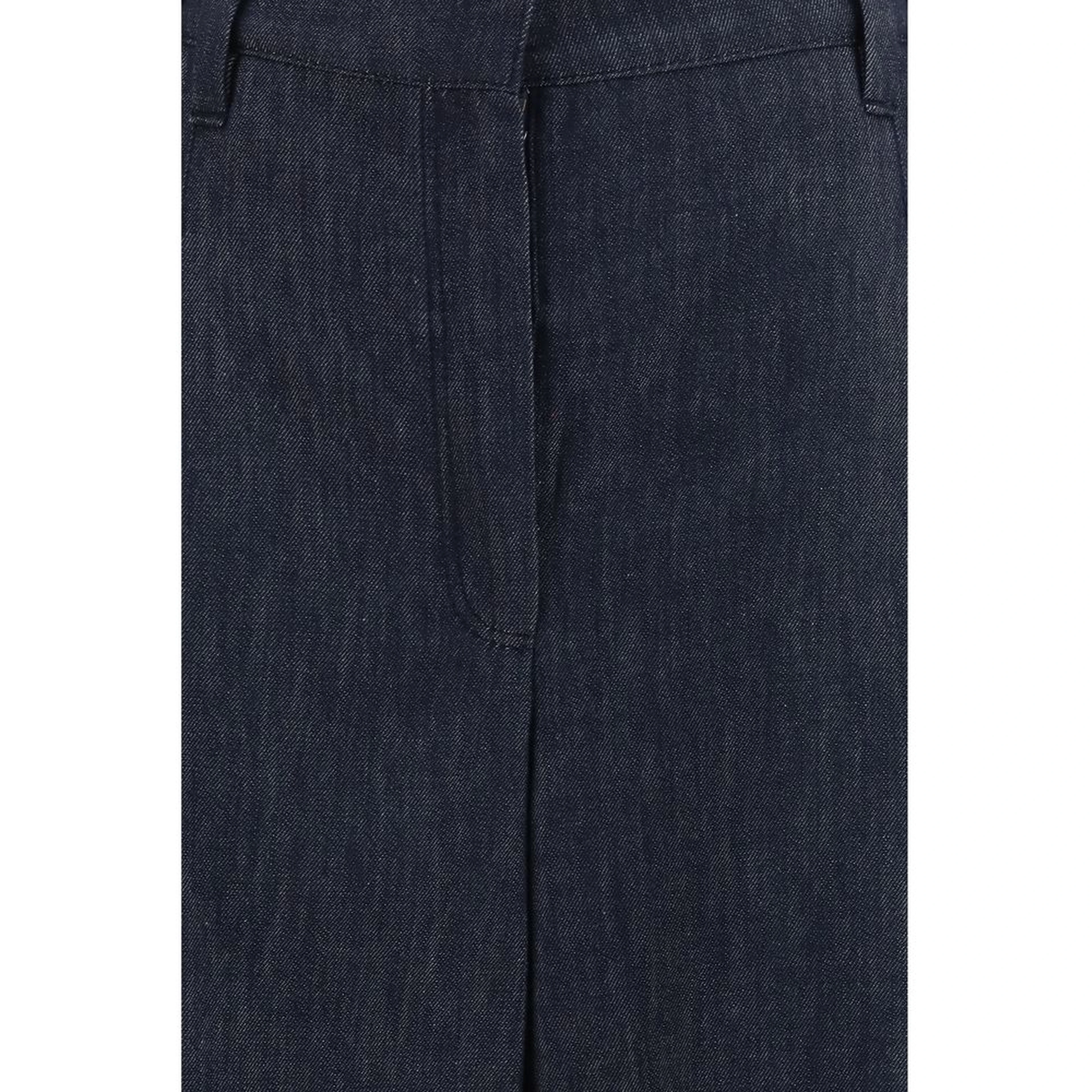 Blue Cotton Jeans Denim