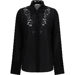 Black Silk Blouse