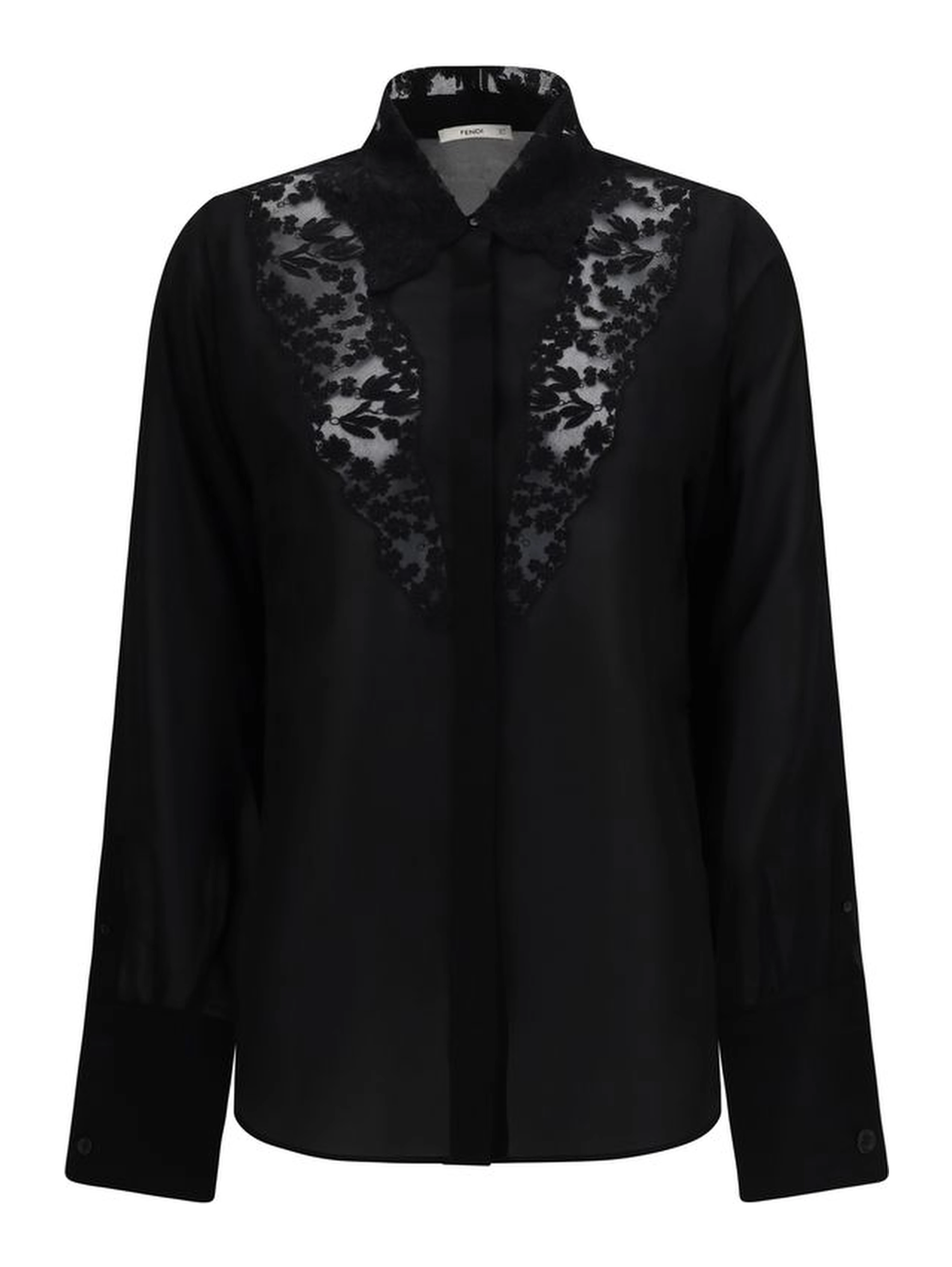 Black Silk Blouse