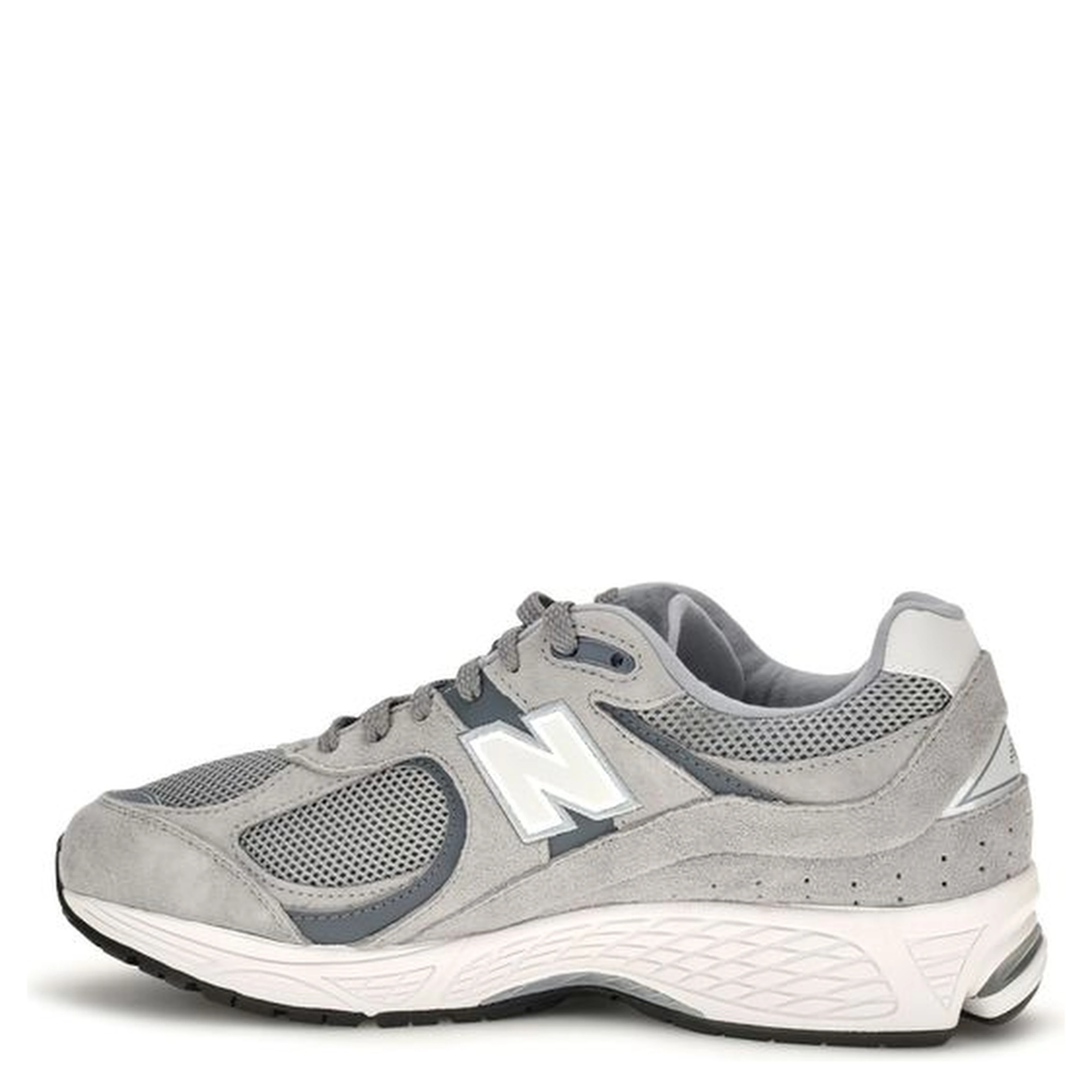 Gray Polyester Athletic Sneakers