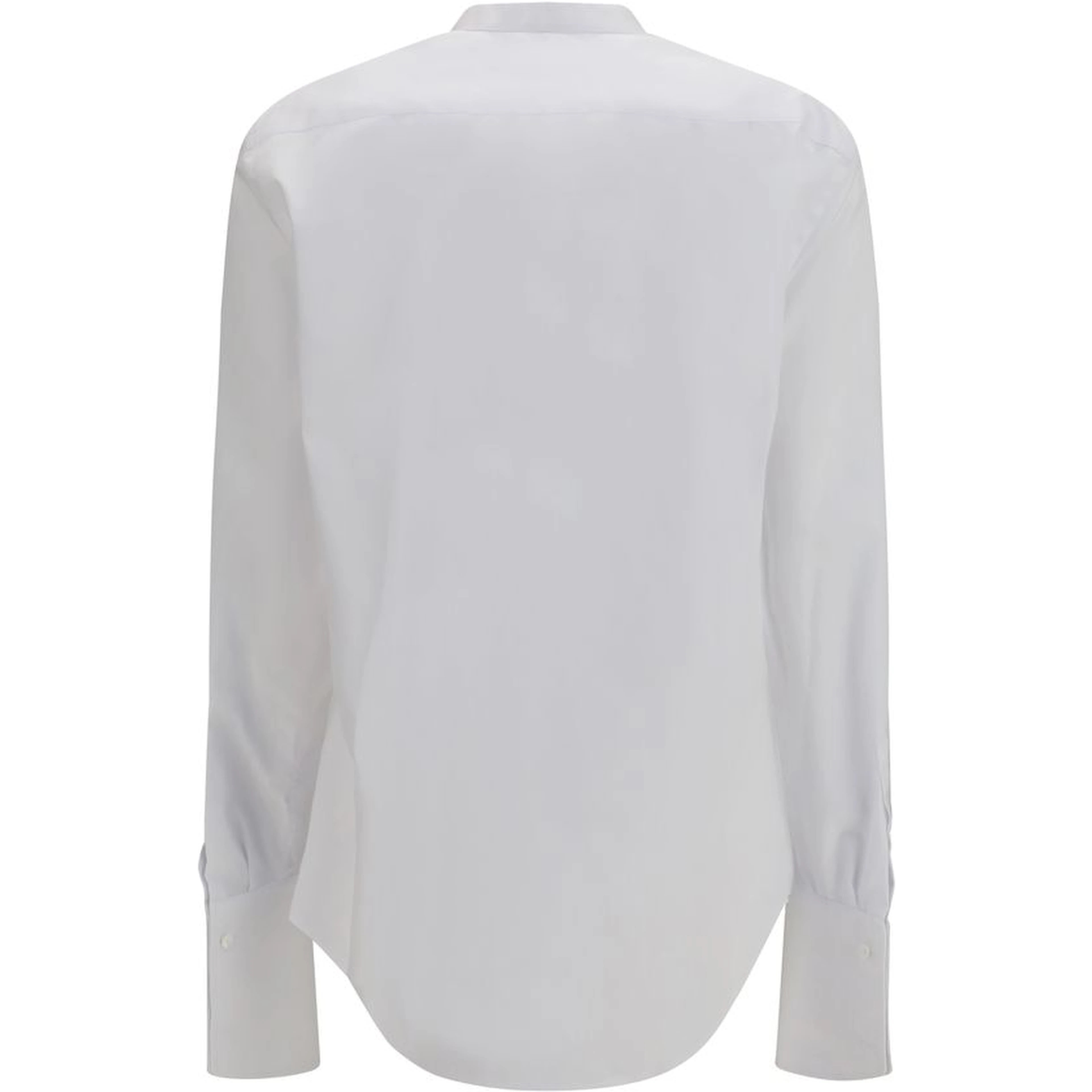 White Cotton Dress Shirt