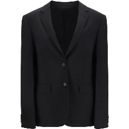 Black Mohair Blazer