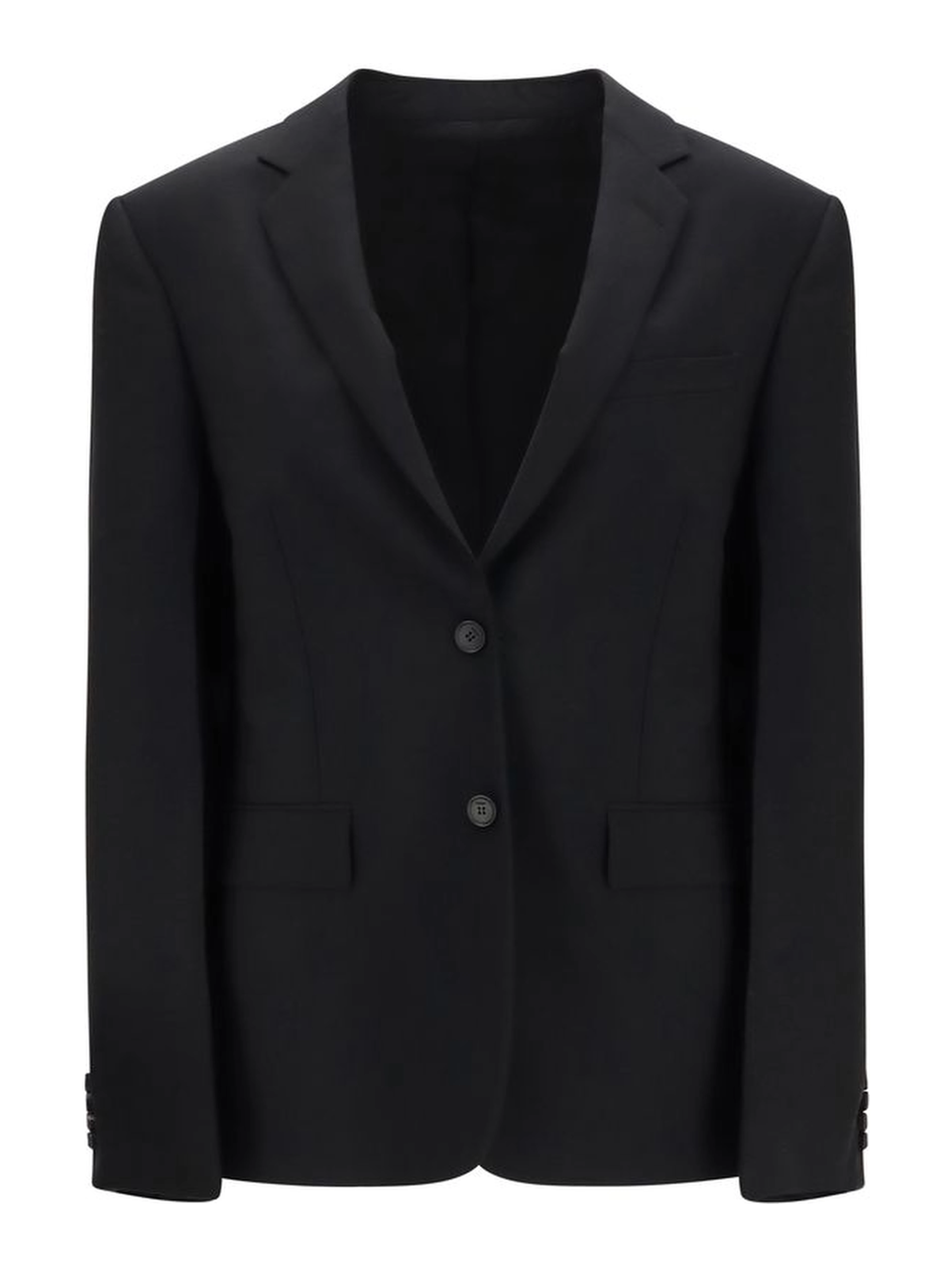 Black Mohair Blazer