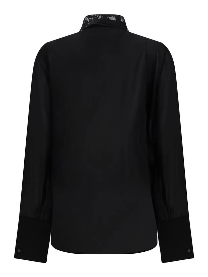 Black Silk Blouse