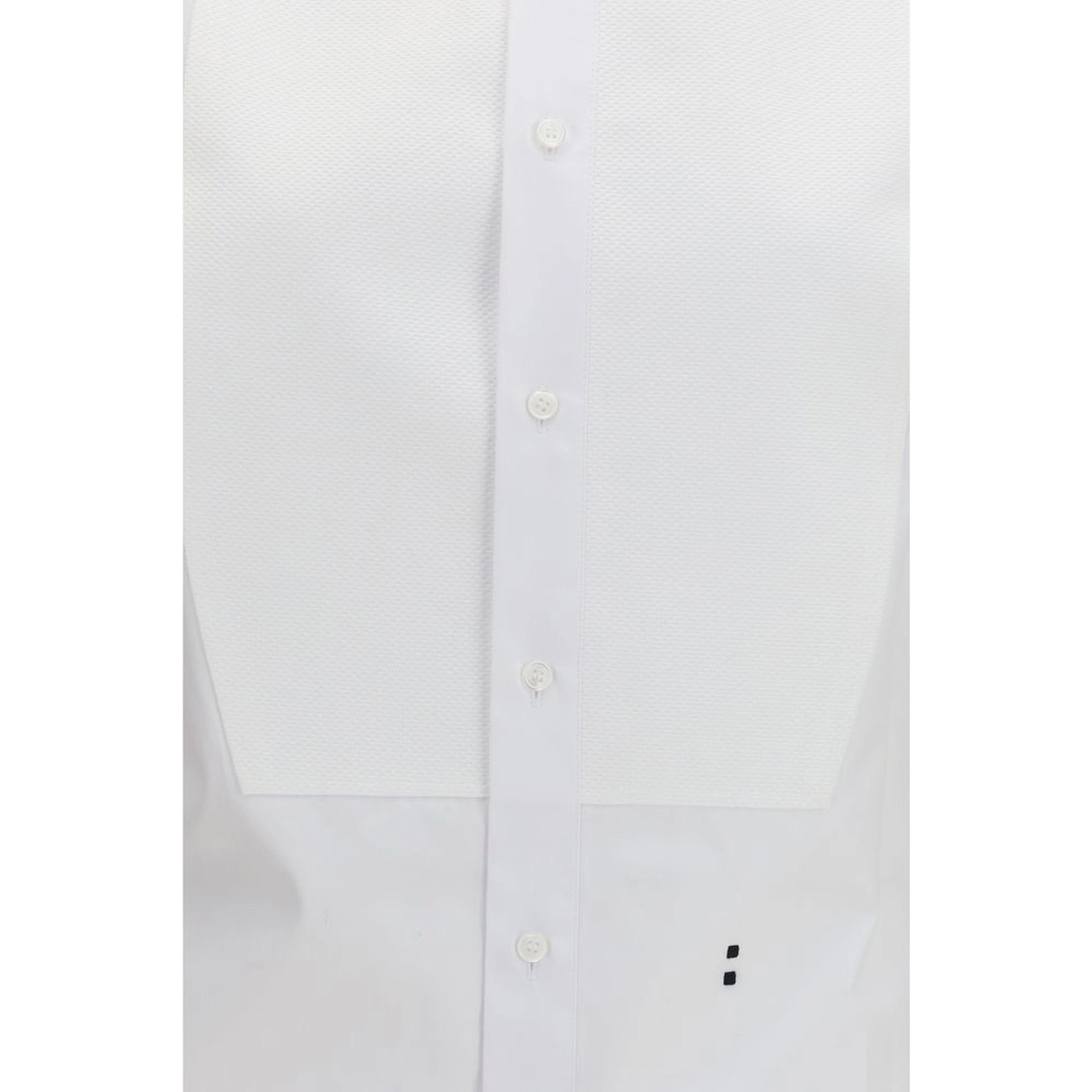 White Cotton Dress Shirt