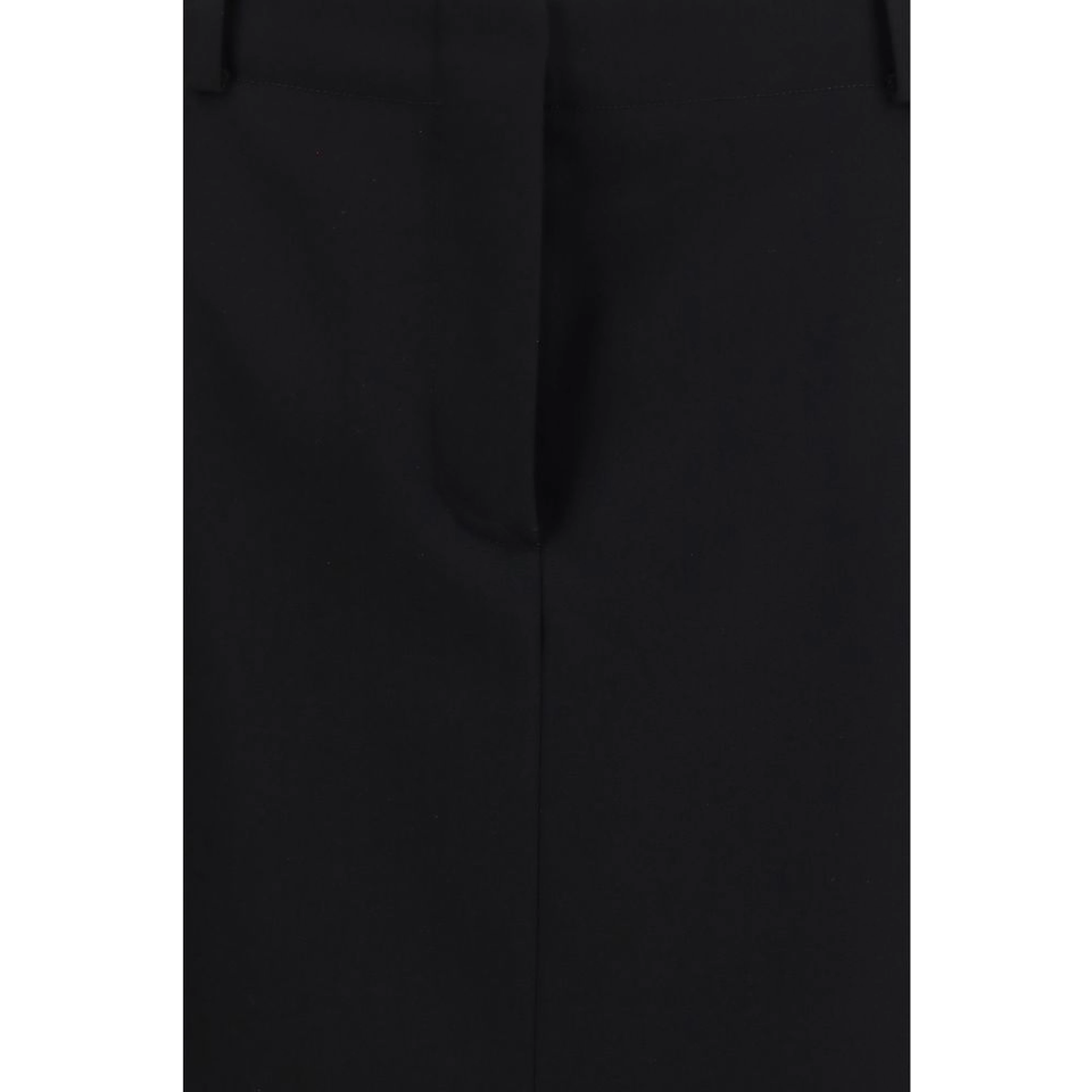 Black Wool Oves Aries Midi Skirt