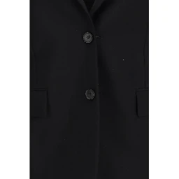 Black Mohair Blazer