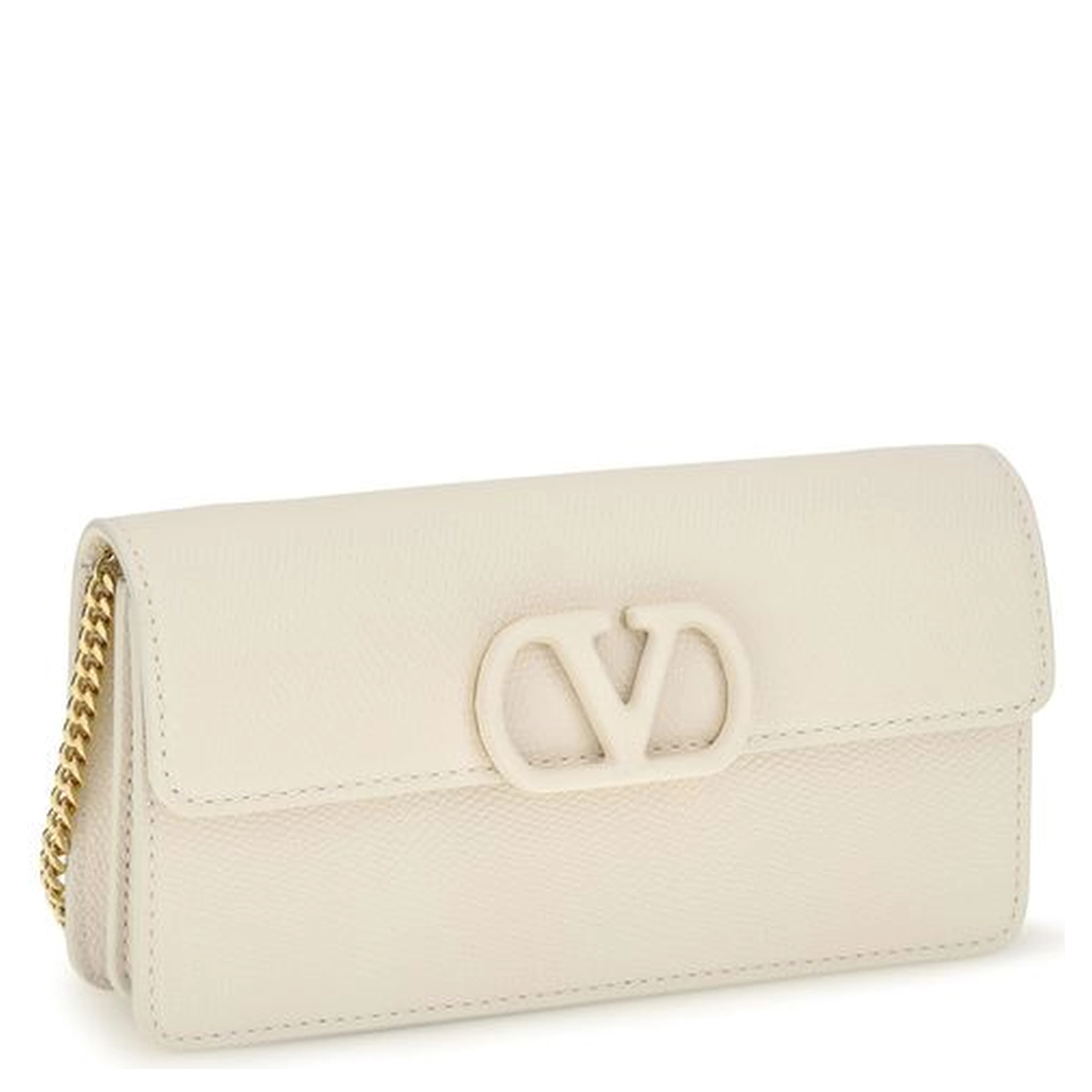 White Calf Leather Bos Taurus Wallet