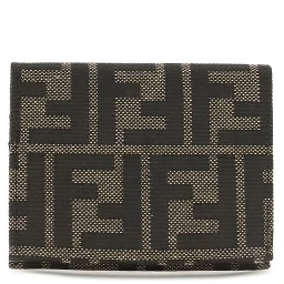 Brown Polyester Wallet