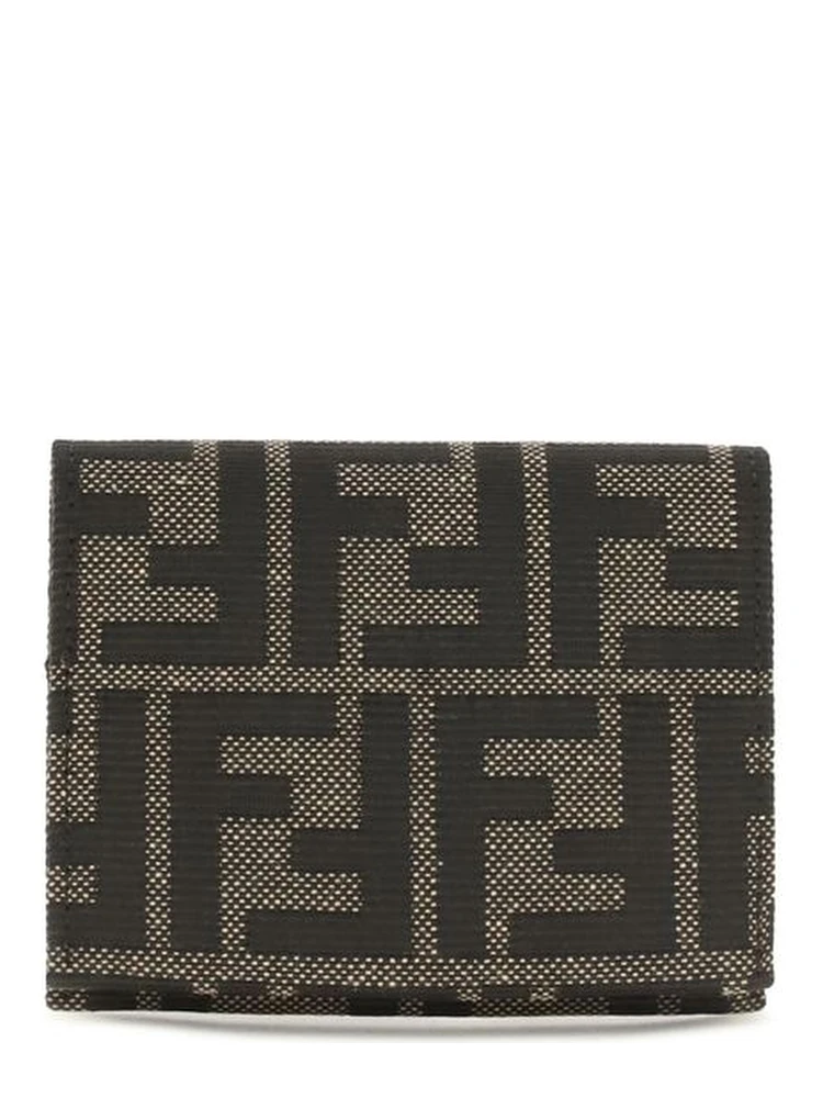 Brown Polyester Wallet