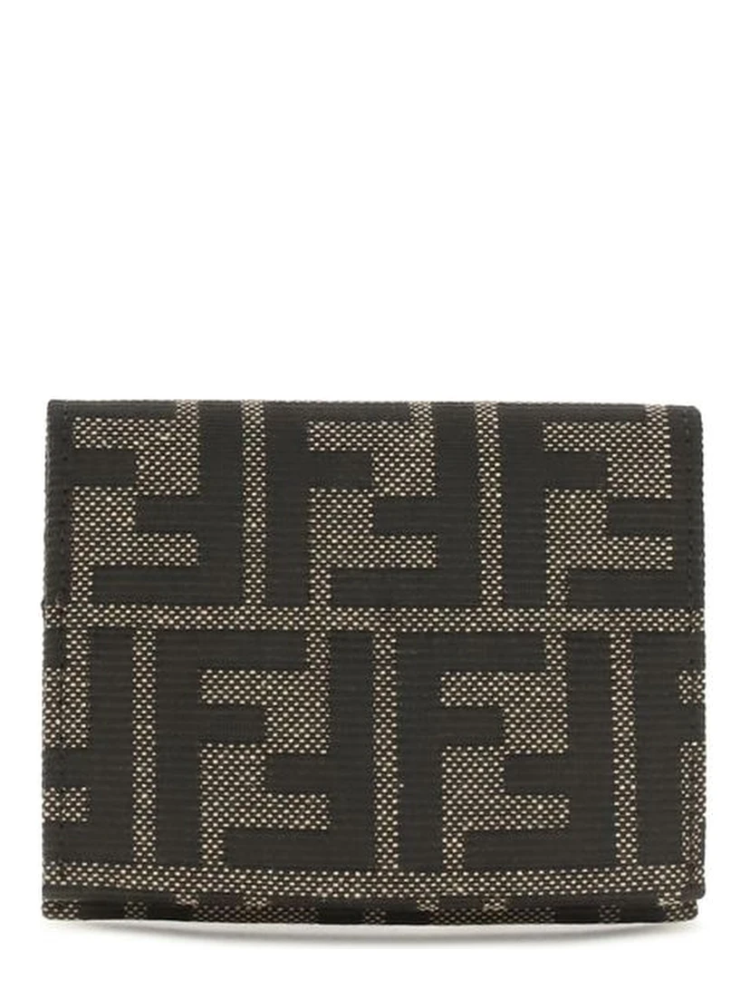 Brown Polyester Wallet