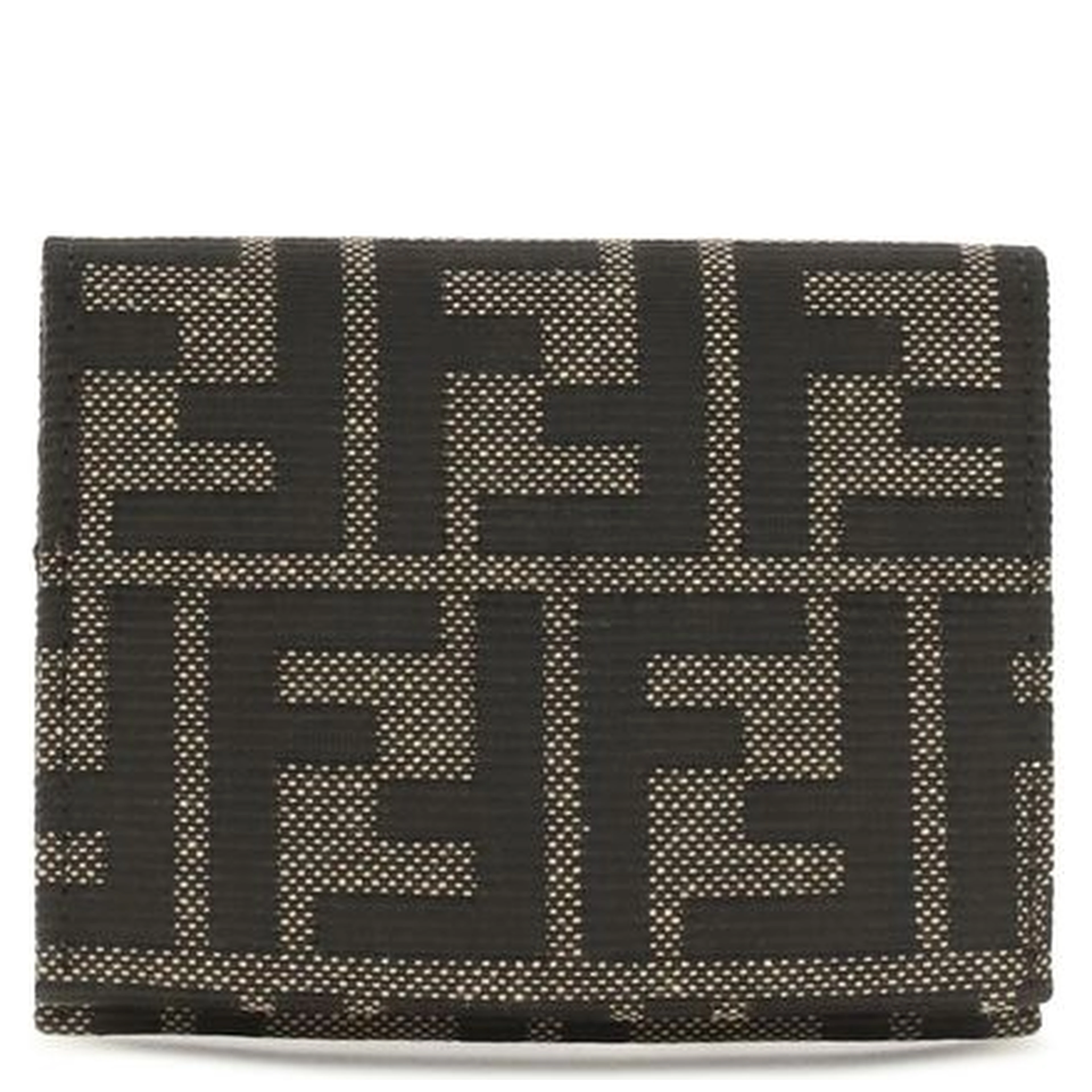 Brown Polyester Wallet