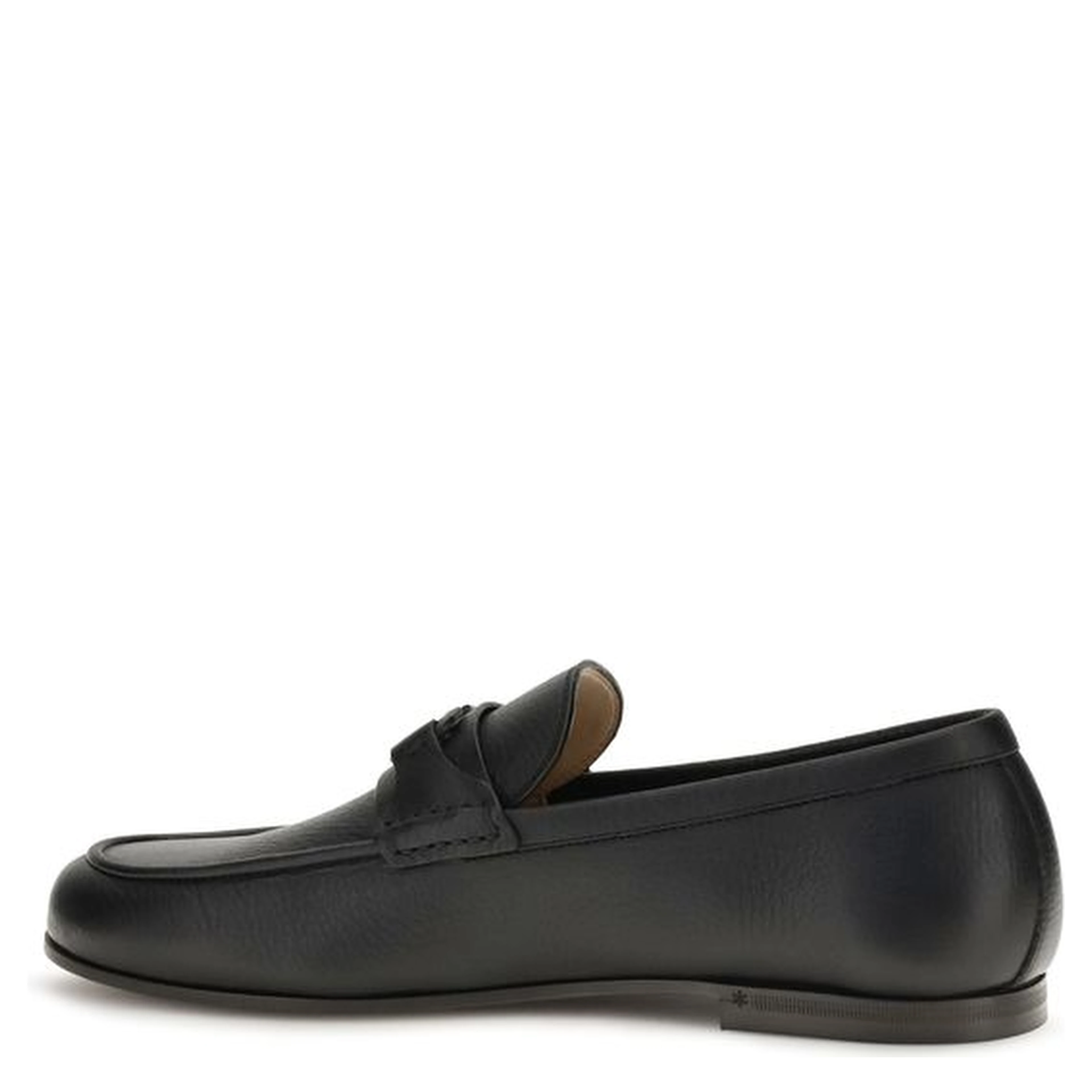 Black Deer Slip-On Loafers