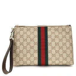 Beige Fabric Shoulder Bag