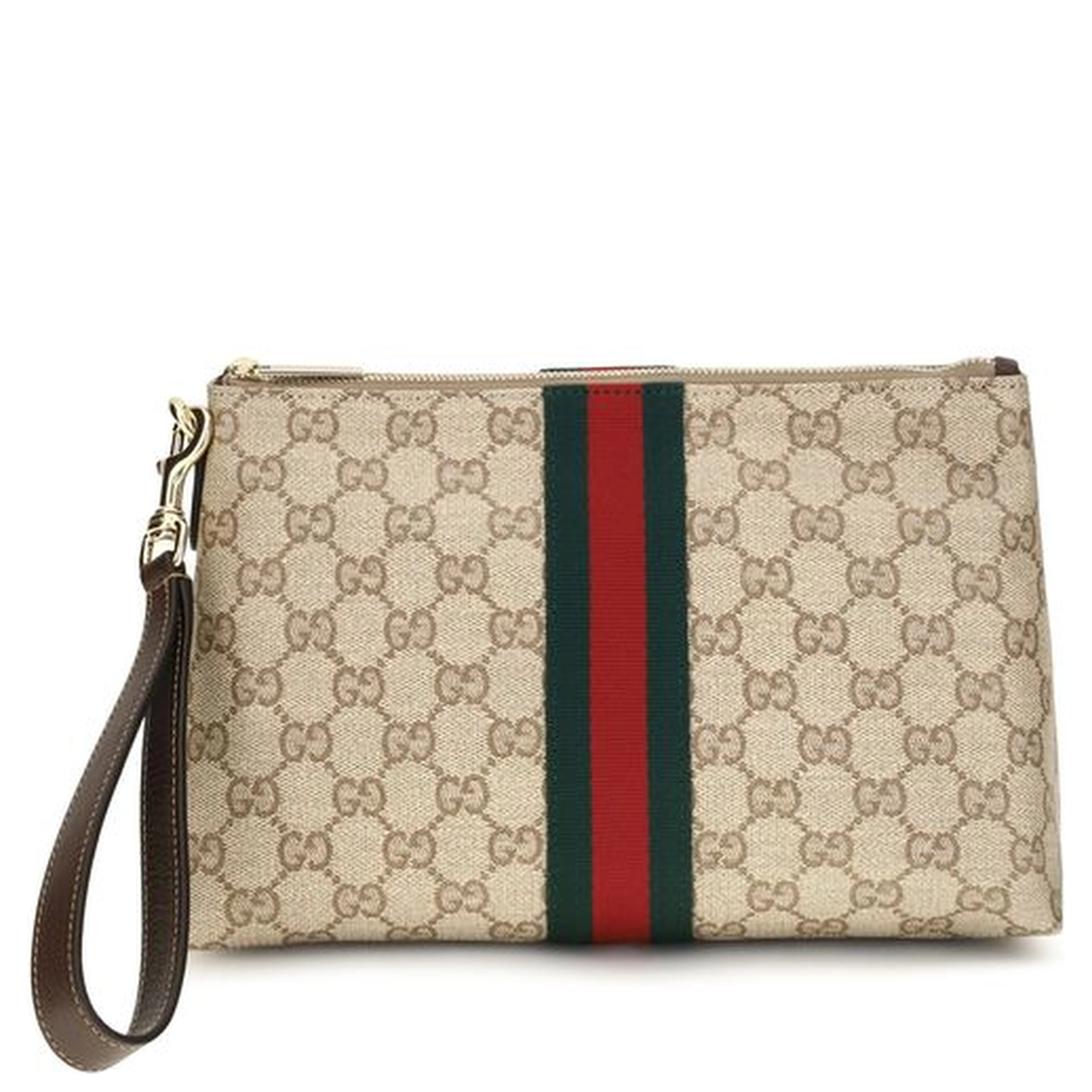 Beige Fabric Shoulder Bag