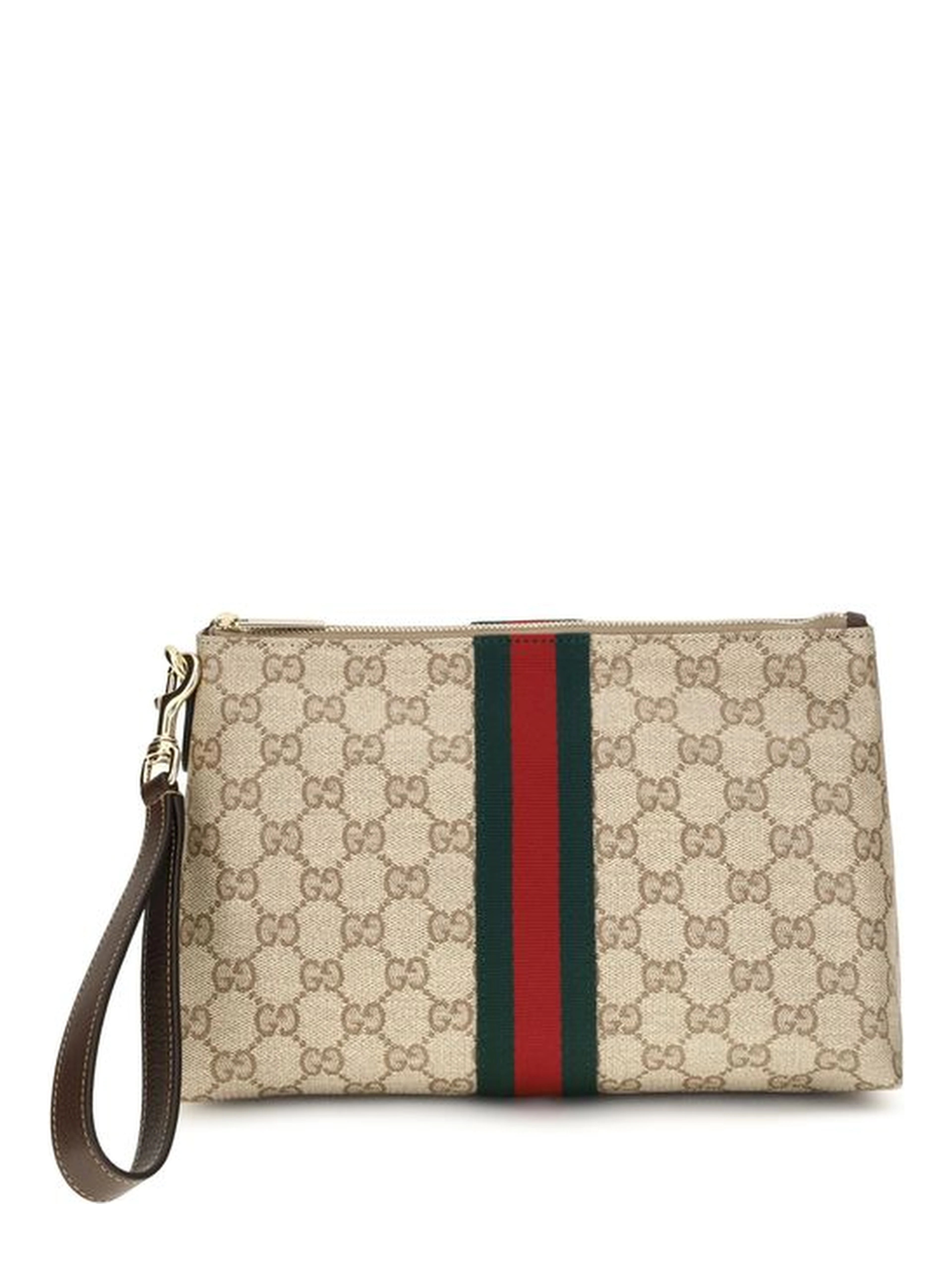 Beige Fabric Shoulder Bag