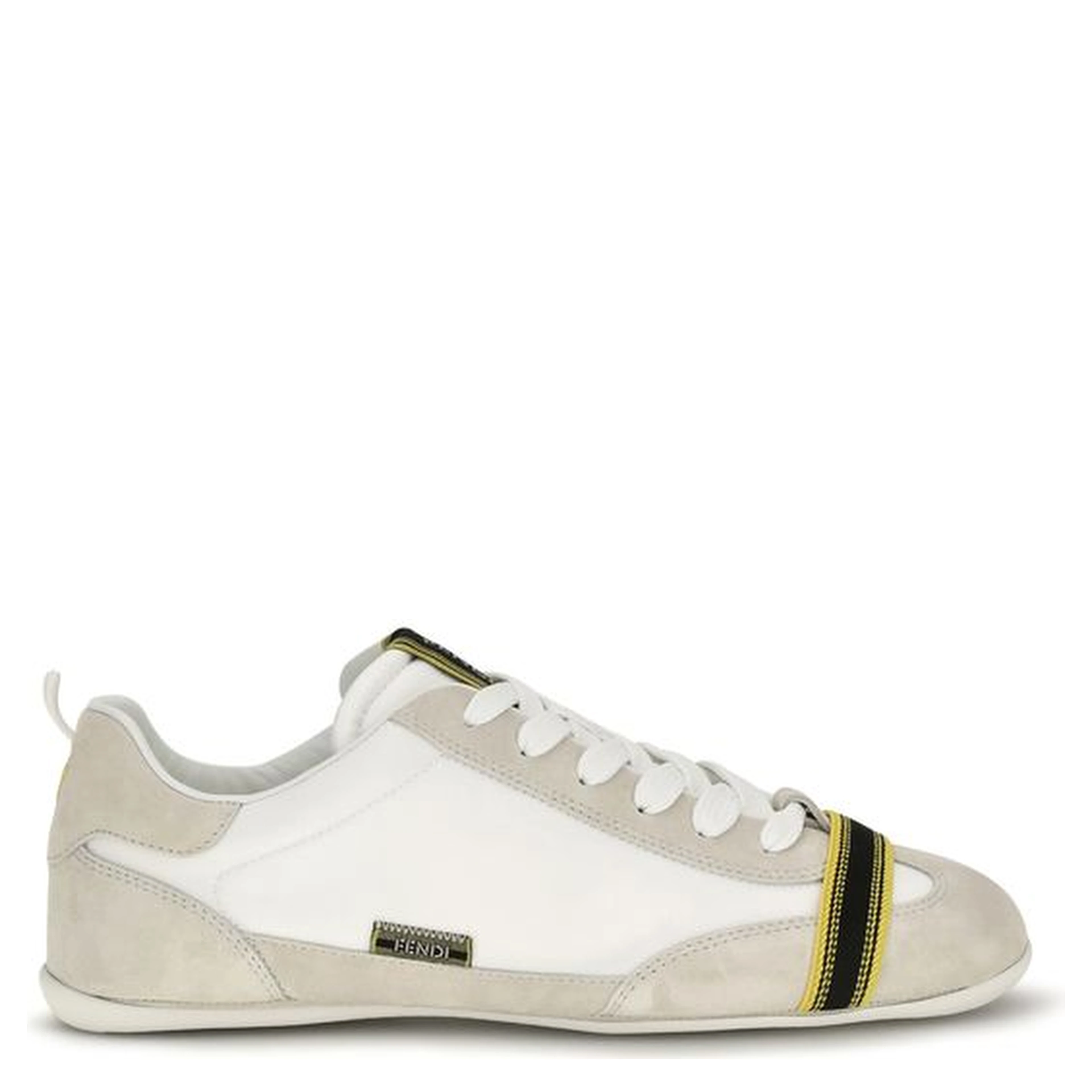 Gray Fabric Athletic Sneakers