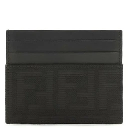 Black Polyester Wallet