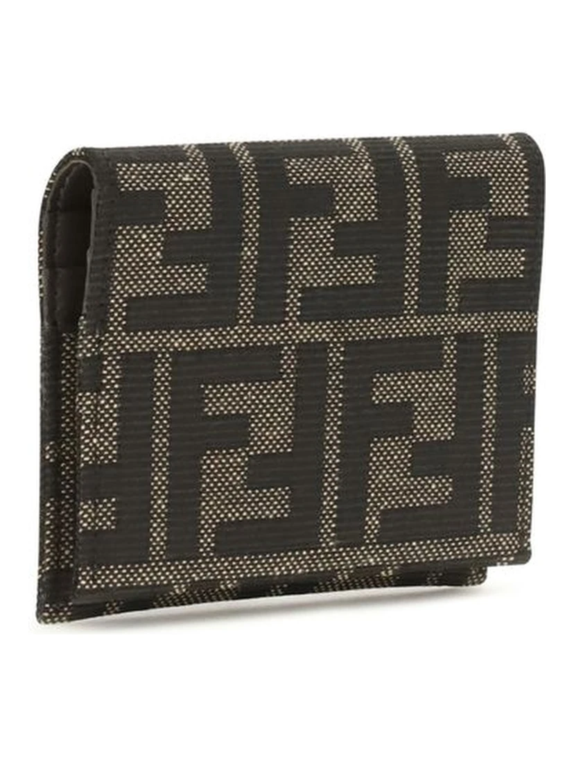 Brown Polyester Wallet