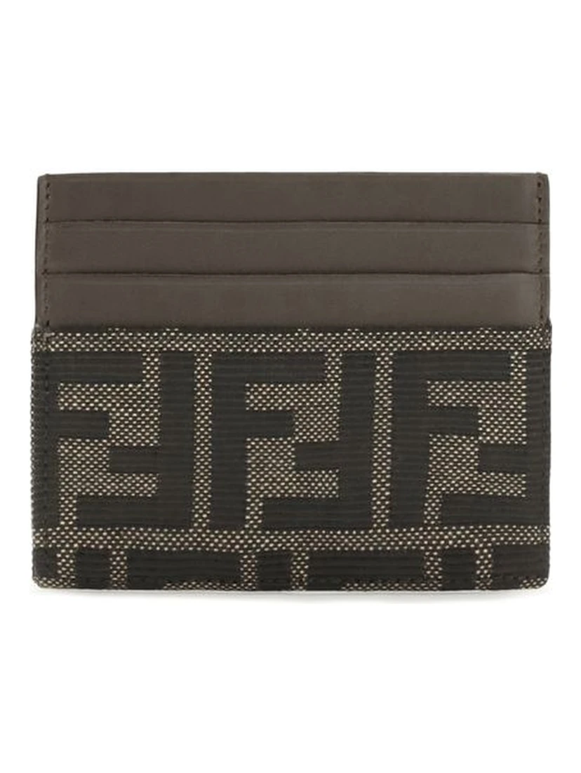 Brown Polyester Wallet