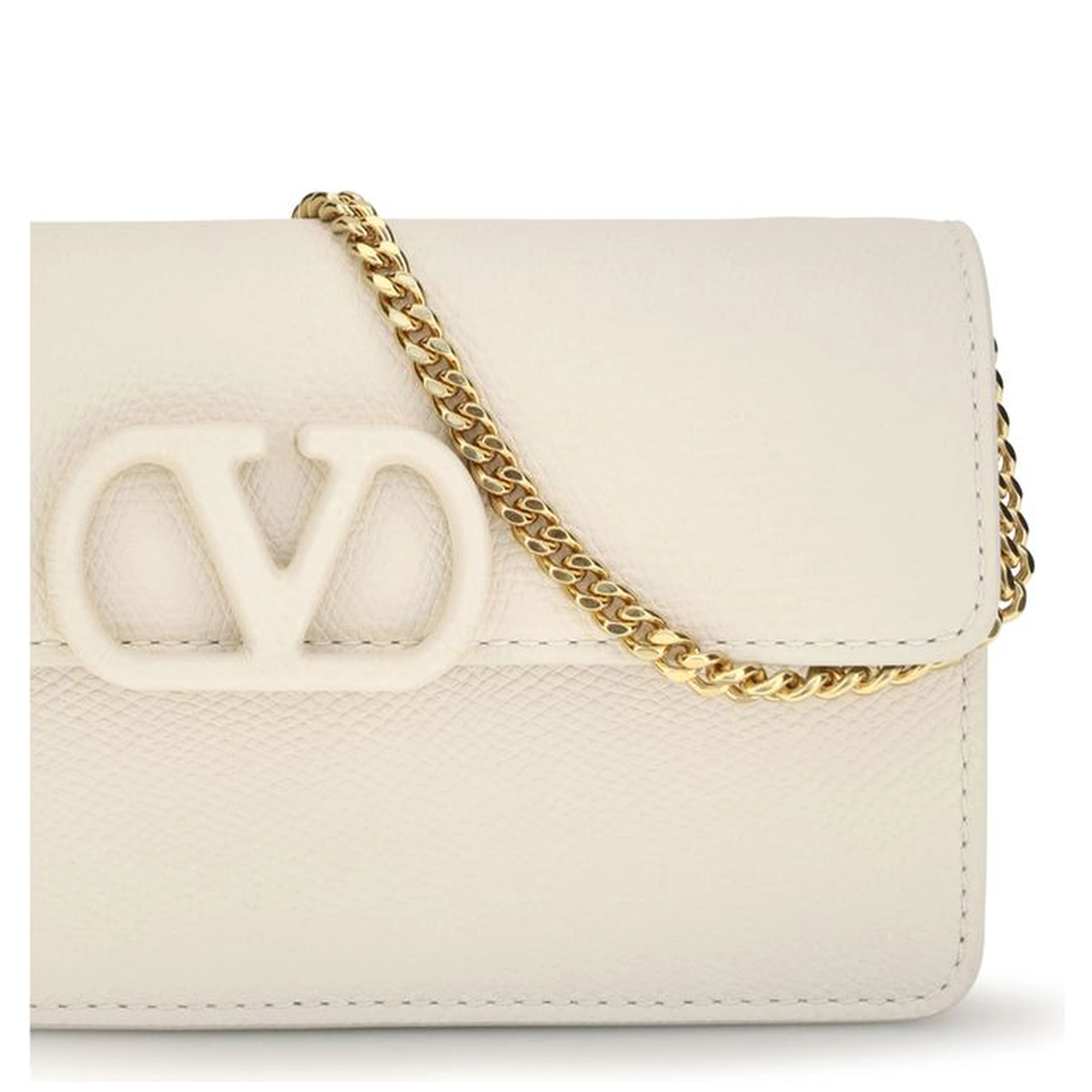 White Calf Leather Bos Taurus Wallet