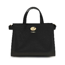 Black Cotton Handbag