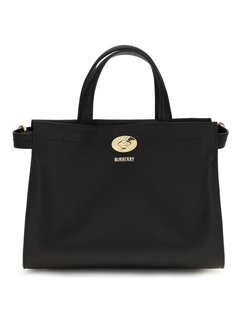 Black Cotton Handbag