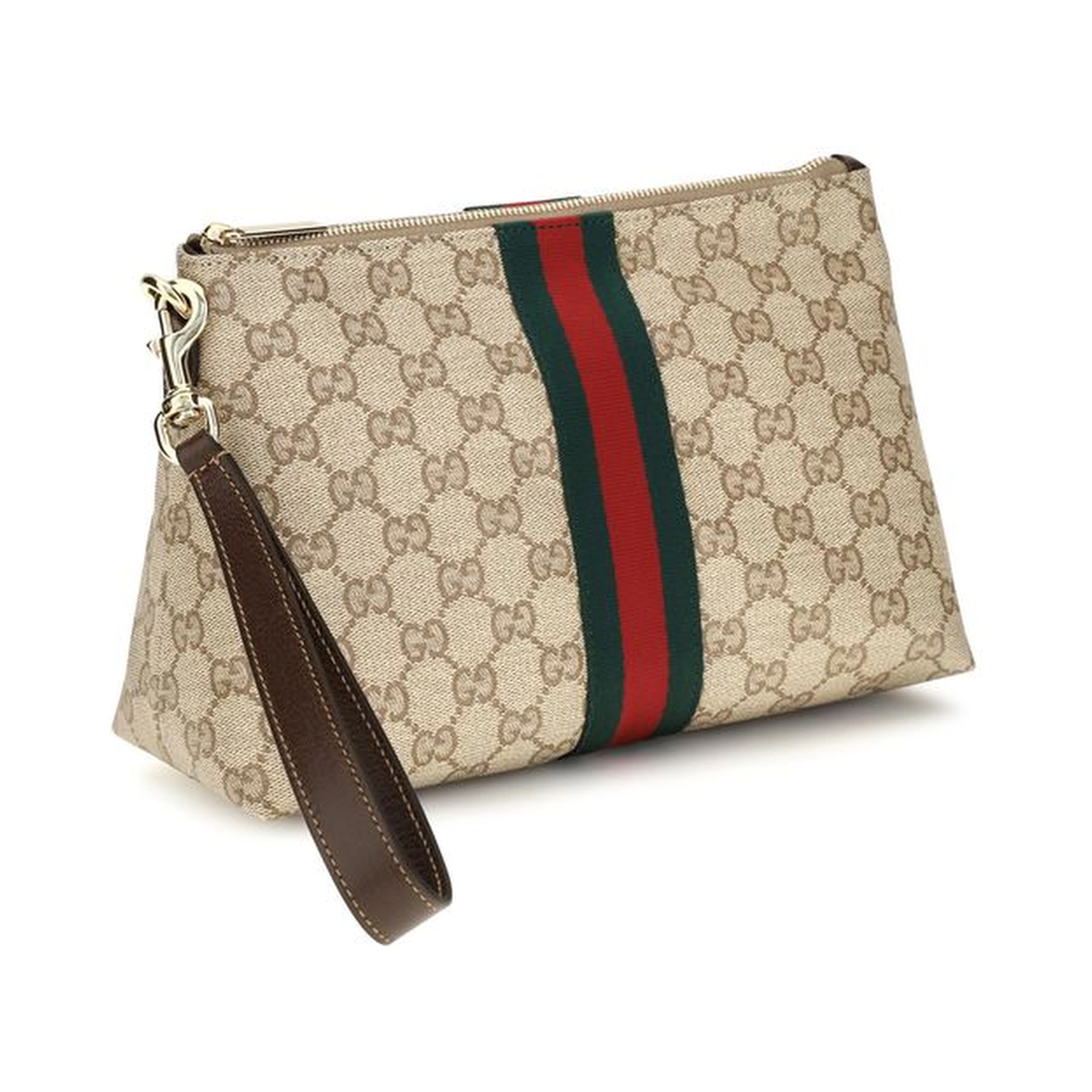 Beige Fabric Shoulder Bag