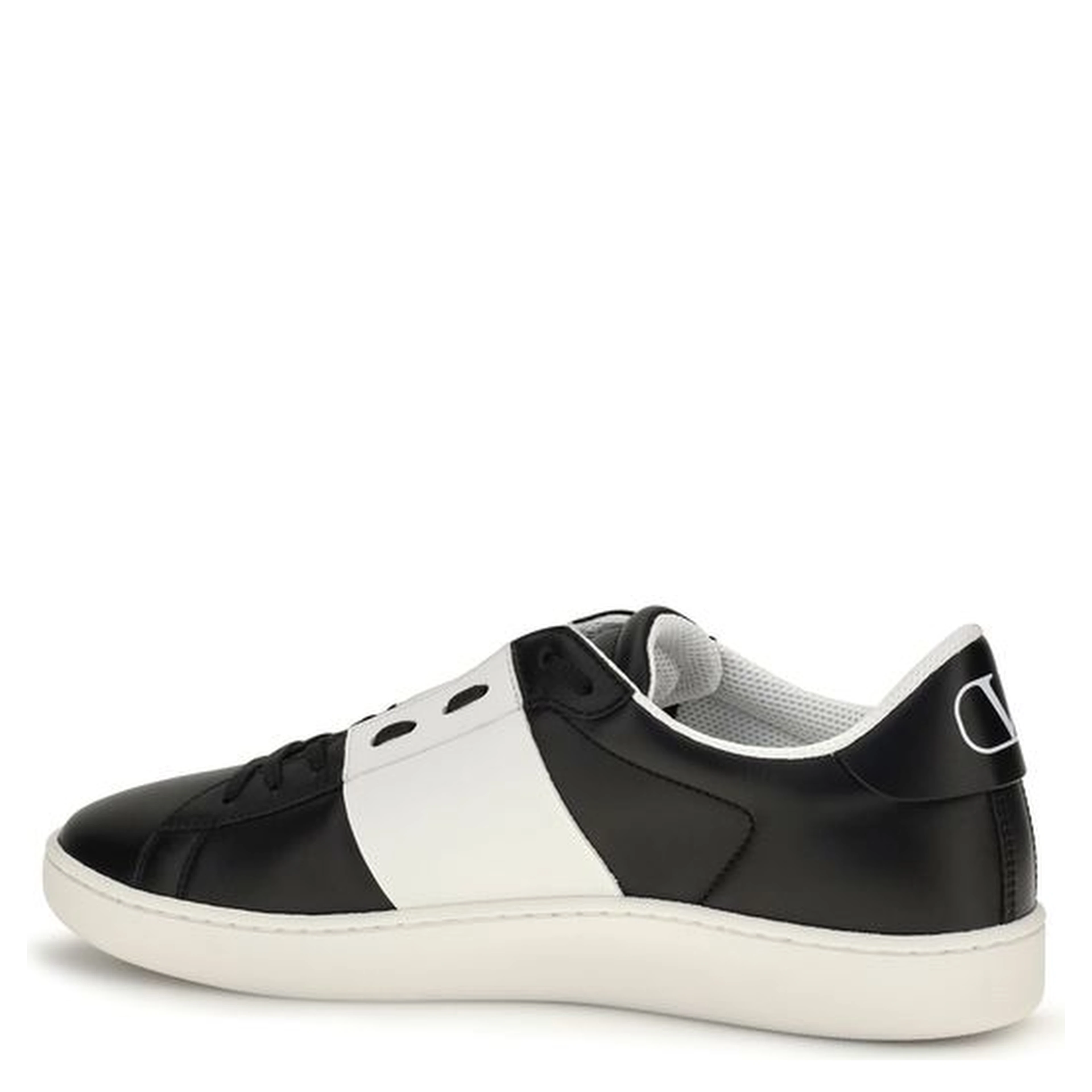Black Calf Leather Bos Taurus Sneakers