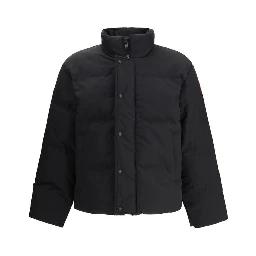 Black Polyester Parka