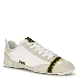Gray Fabric Athletic Sneakers