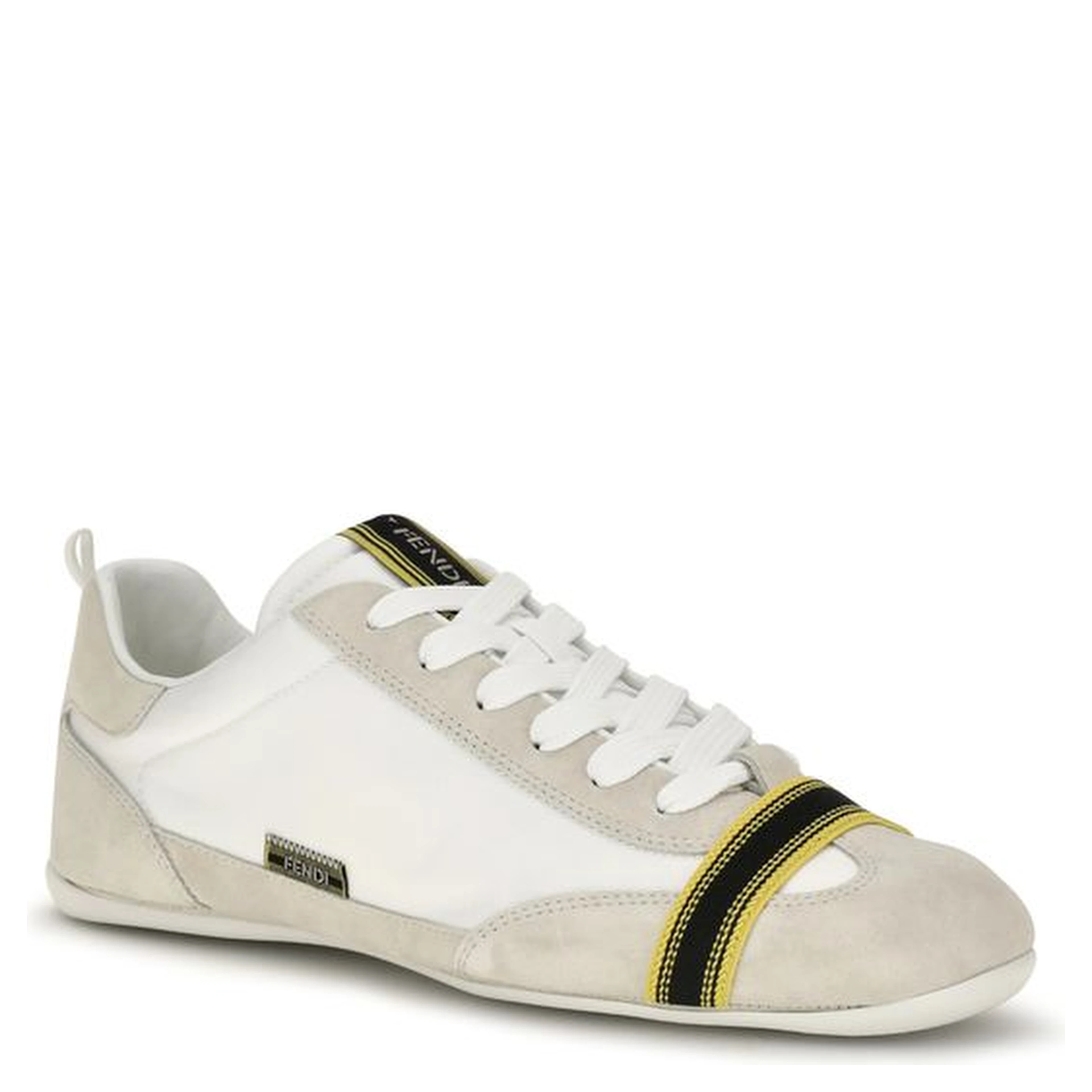 Gray Fabric Athletic Sneakers