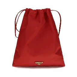 Multicolor Polyamide Clutch Bag