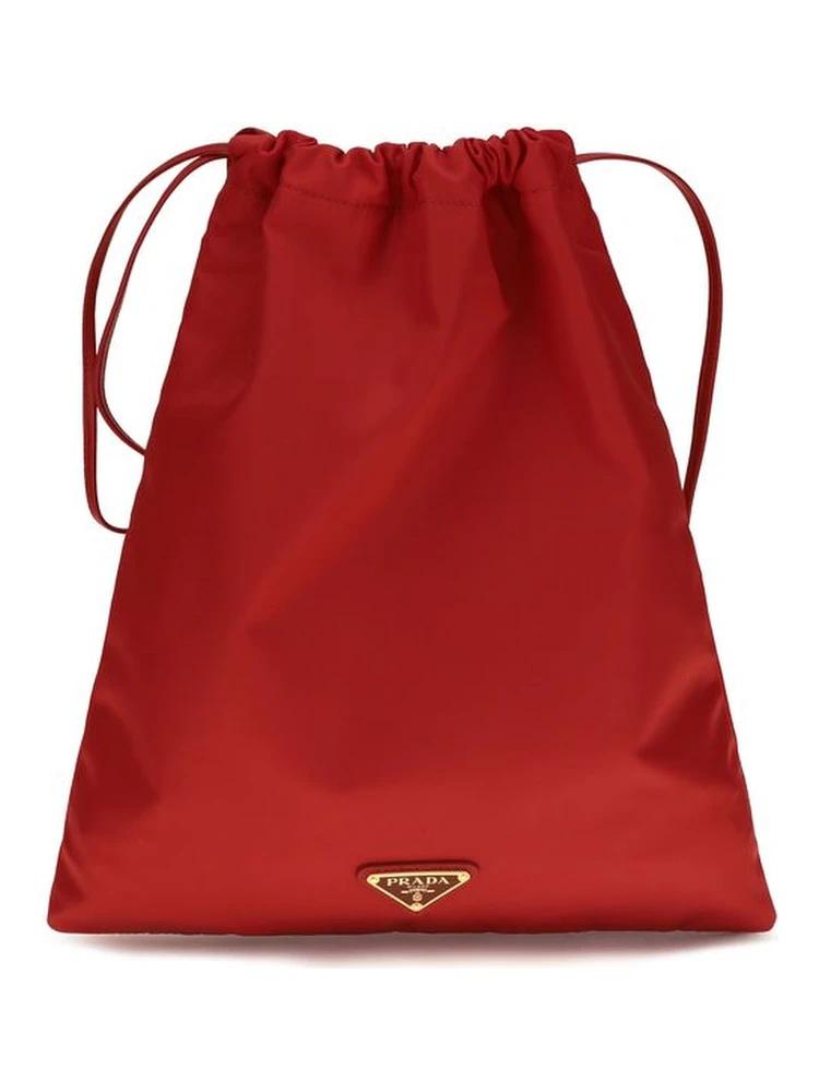 Multicolor Polyamide Clutch Bag