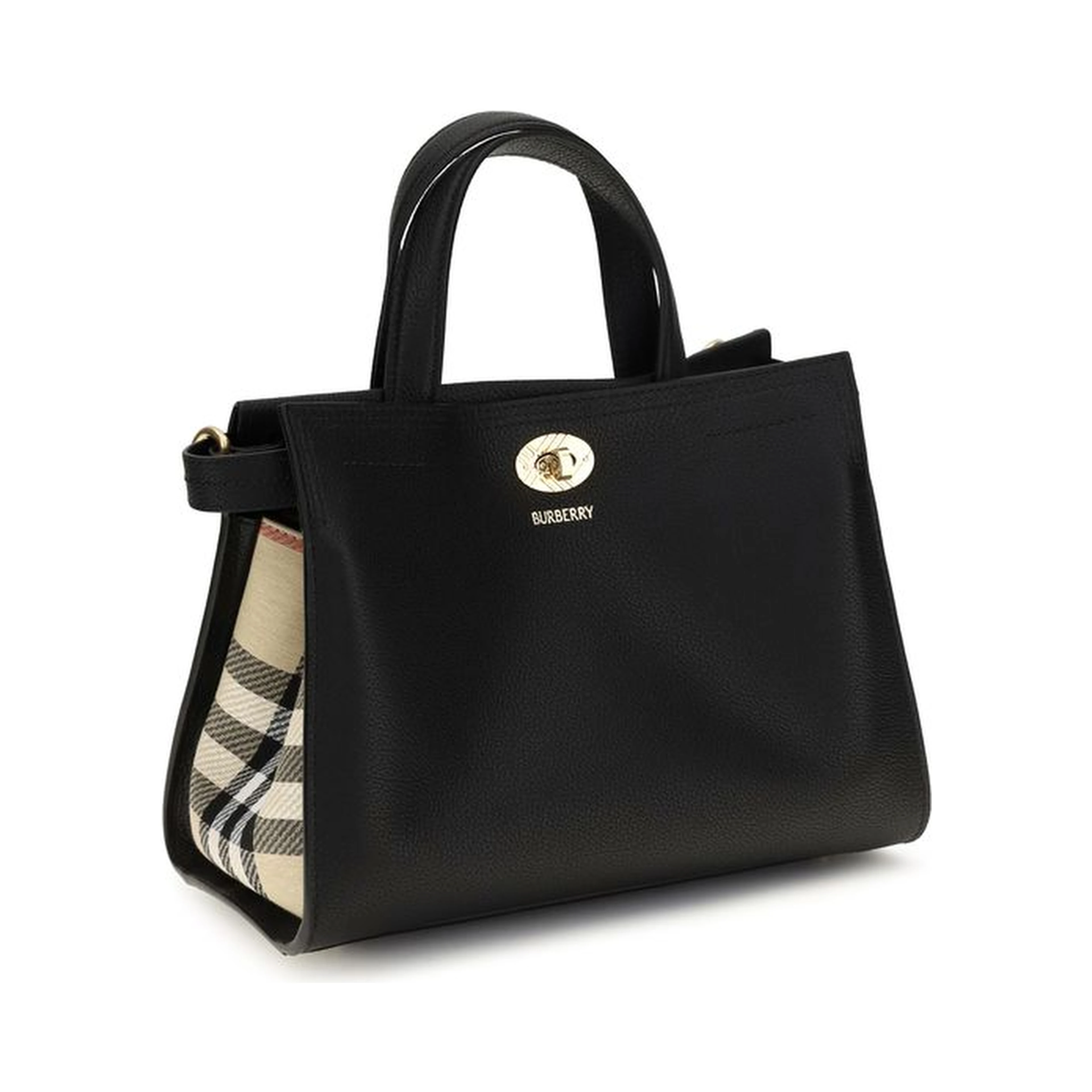 Black Cotton Handbag